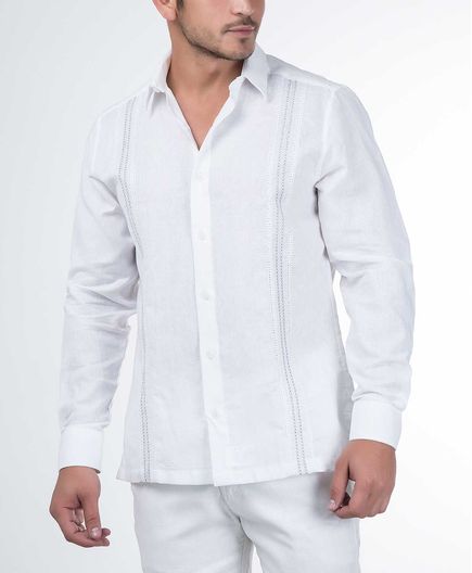 guayabera manga larga