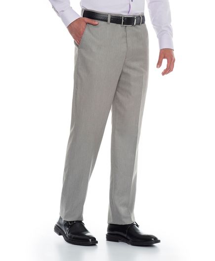 Pantalones - Formal y Casual GRIS_#A8A7A7 Regular Fit – Camiseria
